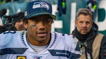 The Internet Mocks Russell Wilson’s Mic’d Up Segment On ‘Monday Night Football’ Filled With Cliches