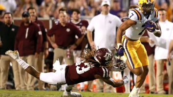 Texas A&M Has Changed Its Locker Room Code To 50-7 After Blowout Loss To LSU, Which Seems A Little Over The Top