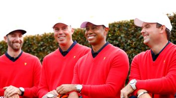 Tiger Woods And Team U.S.A. Seem To Be Taking Presidents Cup Week Pretty Seriously As They’ve Decided To Go Alcohol-Free