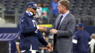 Troy Aikman Makes Wild Claim About The Cowboys Playoff Chances After Winning First Game Against Team With Winning Record