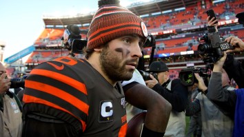 Baker Mayfield Tells Heckling Bengals Fan To Come Down And Talk Trash To Him To His Face