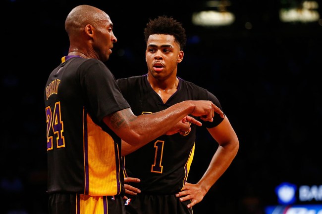 D’Angelo Russell regrets ignoring Kobe Bryant when he was teaching him critical lessons in his rookie season with the Los Angeles Lakers. 