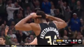 Giannis Antetokounmpo Crowns Himself King In Front Of LeBron James, Bucks Troll The Lakers On Social Media After Win