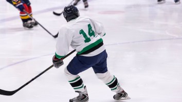 Hockey Team Is Short-Handed For Game So The Franchise’s 55-Year-Old Owner Hit The Ice