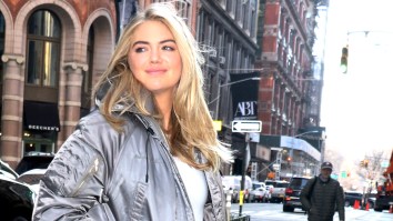 Kate Upton Got Called A ‘Murderer’ By Angry Animal Rights Activists During One Of Her Fitness Classes