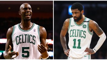 Kevin Garnett Says Kyrie Irving Doesn’t Have The ‘Cajones’ To Play In Boston, Reveals Why He Should Have Gone To The Knicks