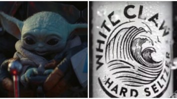This Majestic Baby Yoda And White Claw Tattoo Is The Millennial Generation’s Mona Lisa