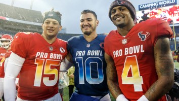 Mitch Trubisky Finally Responds To Being Compared To Infinitely Superior QBs Mahomes And Watson