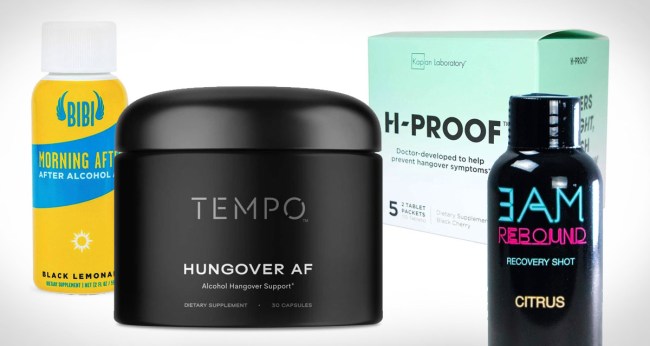 13 Best Hangover Supplements On The Market Right Now