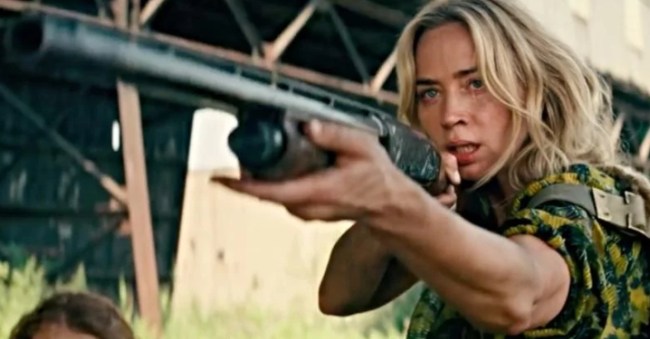 A Quiet Place 2 first official trailer for the alien movie starring Emily Blunt and written by John Krasinski.