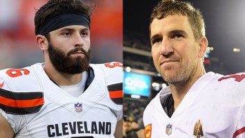 Dez Bryant Threw More Shade At Baker Mayfield By Saying Eli Manning Should Start For The Browns Next Year