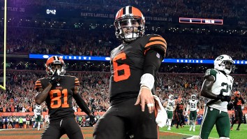 Baker Mayfield Mocked For Looking Like The Most Out Of Shape Person In Photo With Other NFL Players