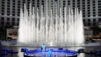 Players At The 2020 NFL Draft Will Need A Boat To Get Taken To A Stage In The Middle Of The Bellagio Fountains For The Red Carpet