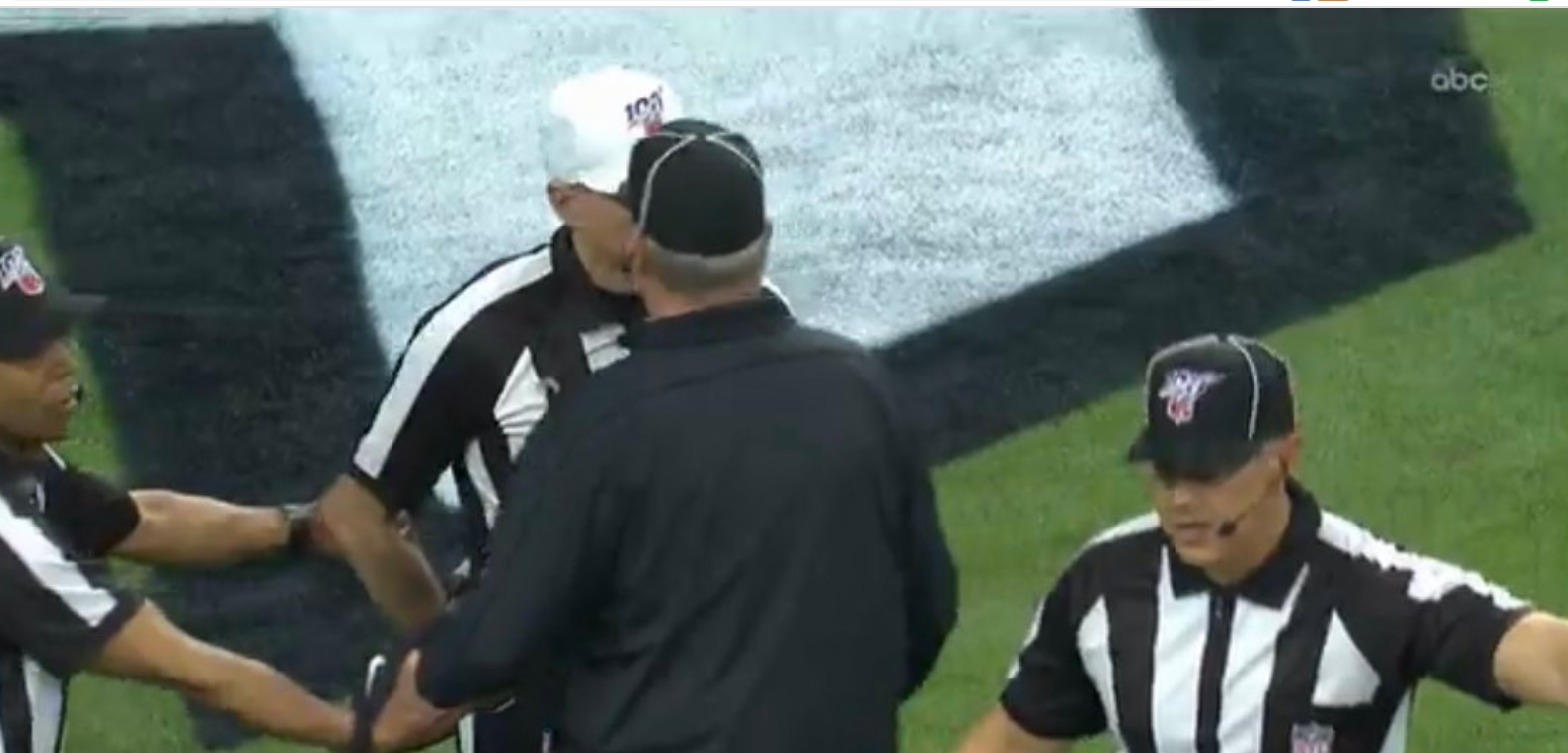 Refs in Texans-Bills game almost makes dumbest call ever