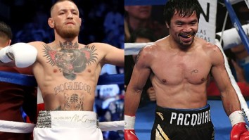 Conor McGregor Is Now Angling For A Fight With Manny Pacquiao After Getting Dominated In His Last Boxing Match
