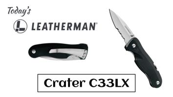 Today’s Leatherman: Crater C33LX