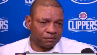 A Devastated Doc Rivers Was Exremely Emotional And Cried While Talking To The Media About Kobe Bryant’s Death