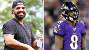 Ravens Fans Blame Drake For Putting Curse On Lamar Jackson Before Ravens Loss To Titans
