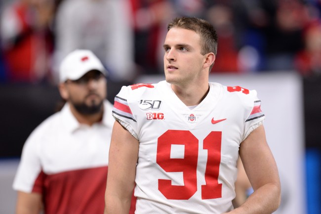 Ohio State punter Drue Chrisman set a world record in bottle-flipping and raised $14k for Australia wildfire relief