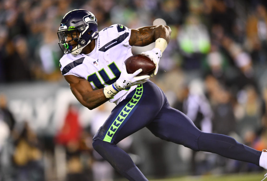 Marshawn Lynch Has A Simple, Yet Also Perfect Response When Asked What  Impressed Him Most About D.K. Metcalf's Record-Breaking Game vs. Eagles -  BroBible