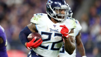 Derrick Henry Shows Off The Strength Of His Stiff Arm In Practice Drill And We May Need To Be Worried For The Chiefs’ Defense