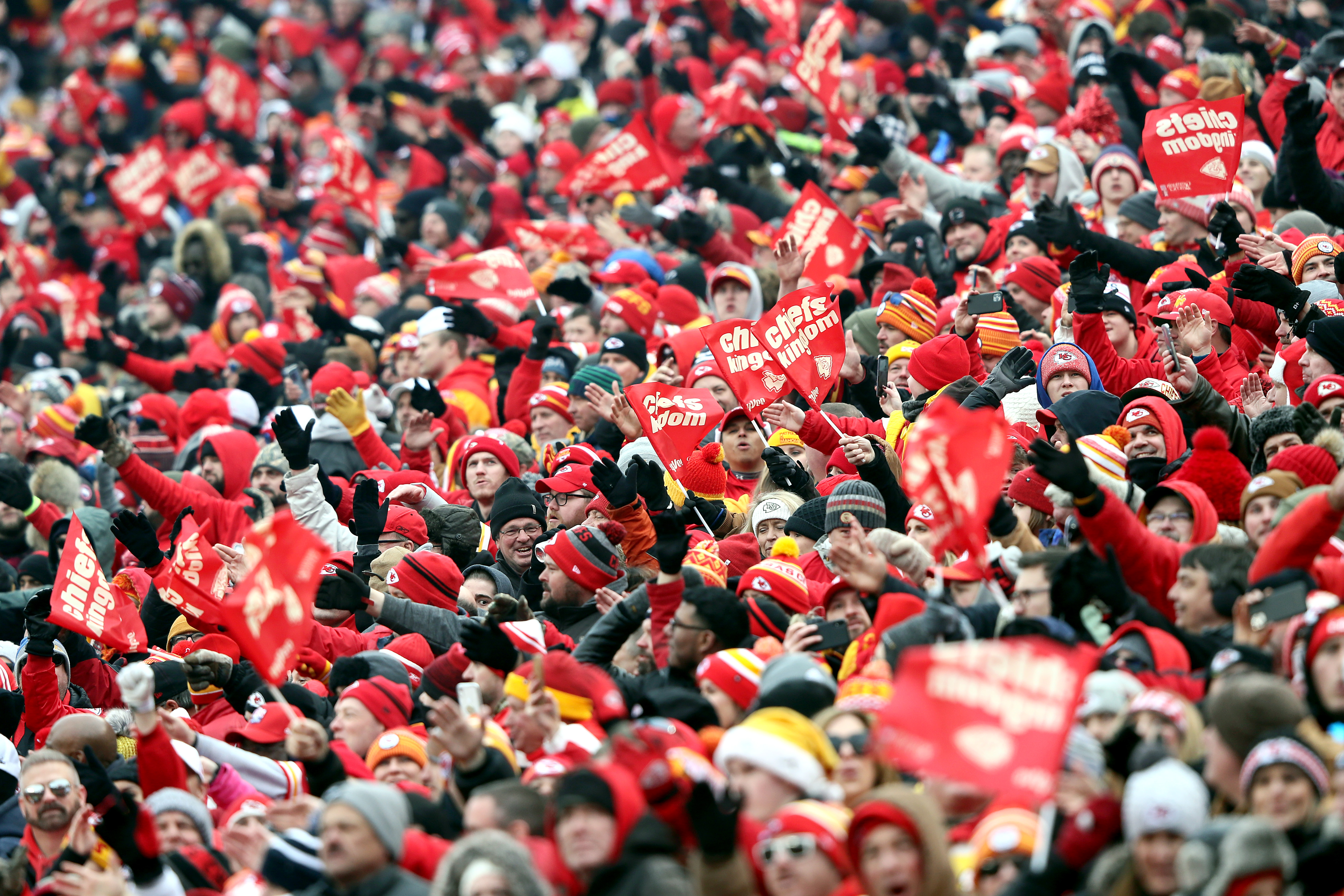 Kansas City Chiefs beg 'bad luck' fan to stay home for AFC