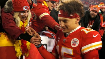 Mic’d Up Footage Reveals An Inspiring Patrick Mahomes Getting His Teammates Jacked Up When They Were Down 24 Points