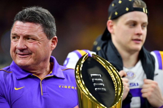 ed orgeron joe burrow