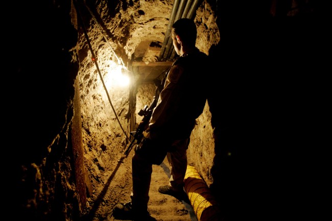 U.S. authorities discovered the longest drug smuggling tunnel ever found on the Southwest border, stretching more than three-quarters of a mile from an industrial site in Tijuana, Mexico, to the San Diego area.
