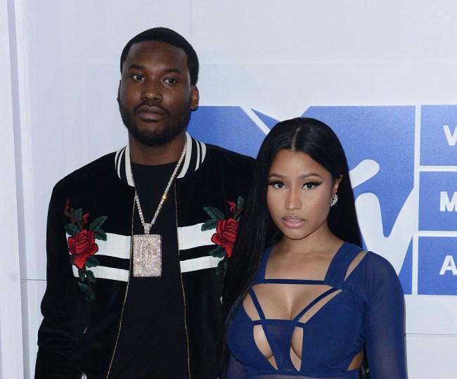 Meek Mill saw Nicki Minaj and her husband Kenneth Petty got into a loud shouting match at high-end clothing store Maxfield in West Hollywood