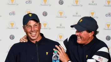 Phil Mickelson’s Former Caddie Shares Incredible Story About Phil Threatening To Kick Matt Kuchar Off Of His Private Plane
