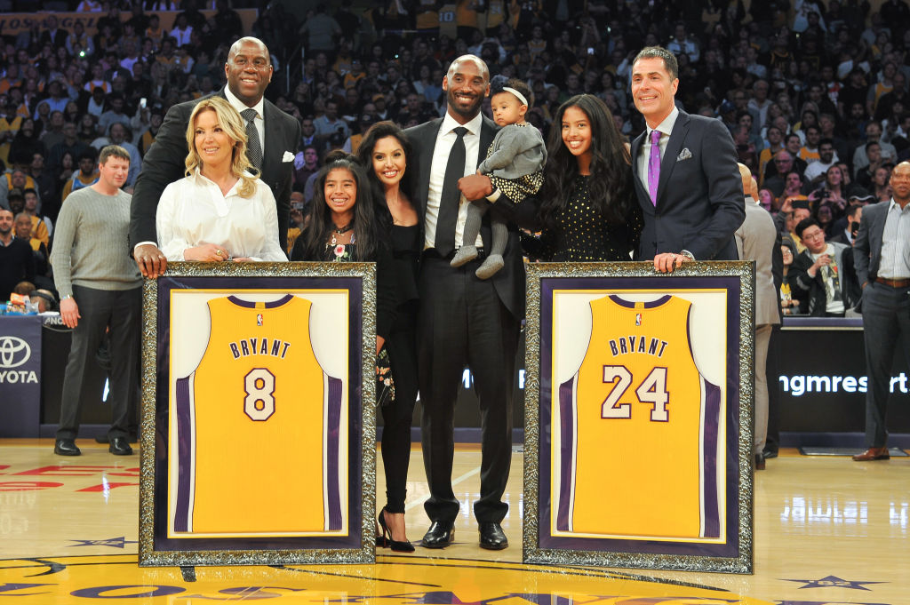 Gianna Bryant's jersey retired at California's Harbor Day School