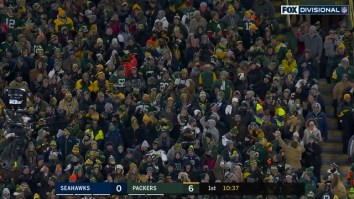 Annoying Fan Constantly Yelling ‘Woooo’ During Seahawks-Packers Game Is Driving Viewers Crazy