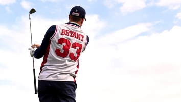 Justin Thomas Wears Kobe’s High School Jersey, Uses Kobe-Themed Wedges At This Week’s Phoenix Open