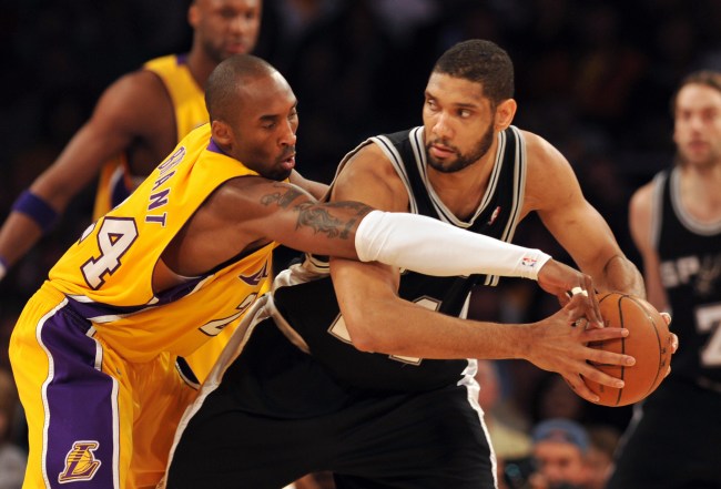 Kobe Bryant boldly says the Lakers would've won 10-straight NBA titles if not for the Spurs