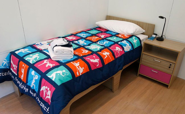 A Company Making Cardboard Beds For Tokyo S Olympic Village Had To