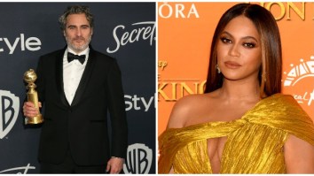 People Are Actually Upset Beyonce Refused To Give Joaquin Phoenix A Standing Ovation For Winning Golden Globe