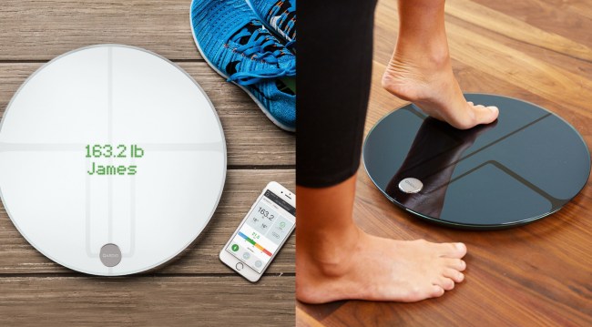 Qardio Smart Scale Wireless Bathroom Scale BMI Muscle Weight Tracker