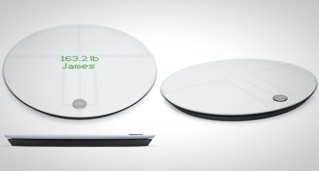 Qardio Smart Scale Wireless Bathroom Scale BMI Muscle Weight Tracker
