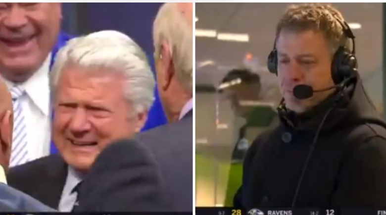 Jimmy Johnson, Troy Aikman moved to tears at surprise HOF announcement