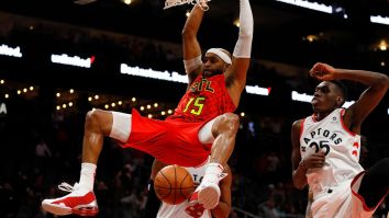 The 7’2″ Man Vince Carter Famously Jumped Over Is Lobbying The NBA To Invite Him To The Dunk Contest One Last Time