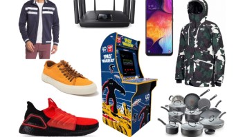 Daily Deals: Canvas Sneakers, Snowboard Gear, Spring Jackets, Samsung A50, 4-Foot Arcade Cabinet, Foot Locker Sale And More!