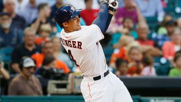 Astros Outfielder George Springer Tried To Silence Booing Fans With A Monster Swing And They Cheered Even Louder When He Absolutely Whiffed