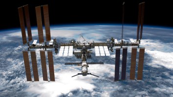 NASA Live Cam Catches UFO Flying Near International Space Station On Video
