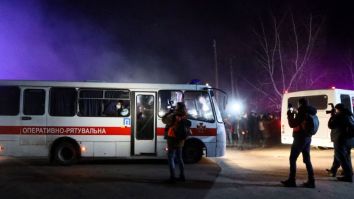 Riot Erupts As Protesters Attack Bus Transporting Coronavirus Evacuees After Hoax Email Goes Viral