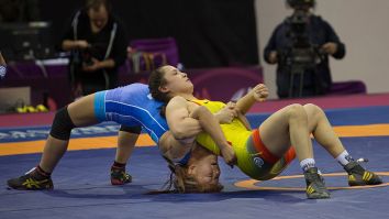 12-Year-Old Girl Heaven Fitch DESTROYS The Boys In Wrestling State Championship