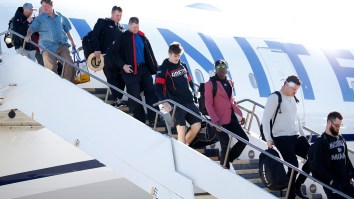 The San Francisco 49ers Were Greeted By Five Fans At The Airport After Super Bowl Loss