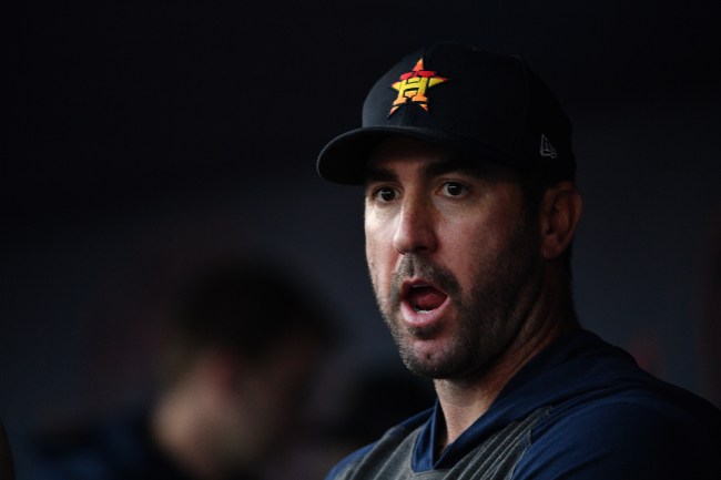 Justin Verlander Shocked Face Surprise Houston Astros