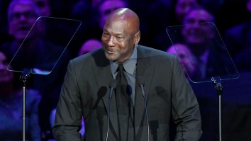 Michael Jordan Joked About Becoming A Crying Meme Again At Kobe Bryant’s Farewell Celebration And The Staples Center Crowd Loved It