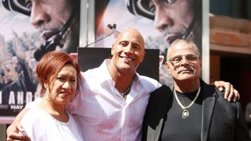 Dwayne ‘The Rock’ Johnson Fights Back Tears To Deliver Emotional Eulogy To His Wrestler Father Rocky ‘Soulman’ Johnson